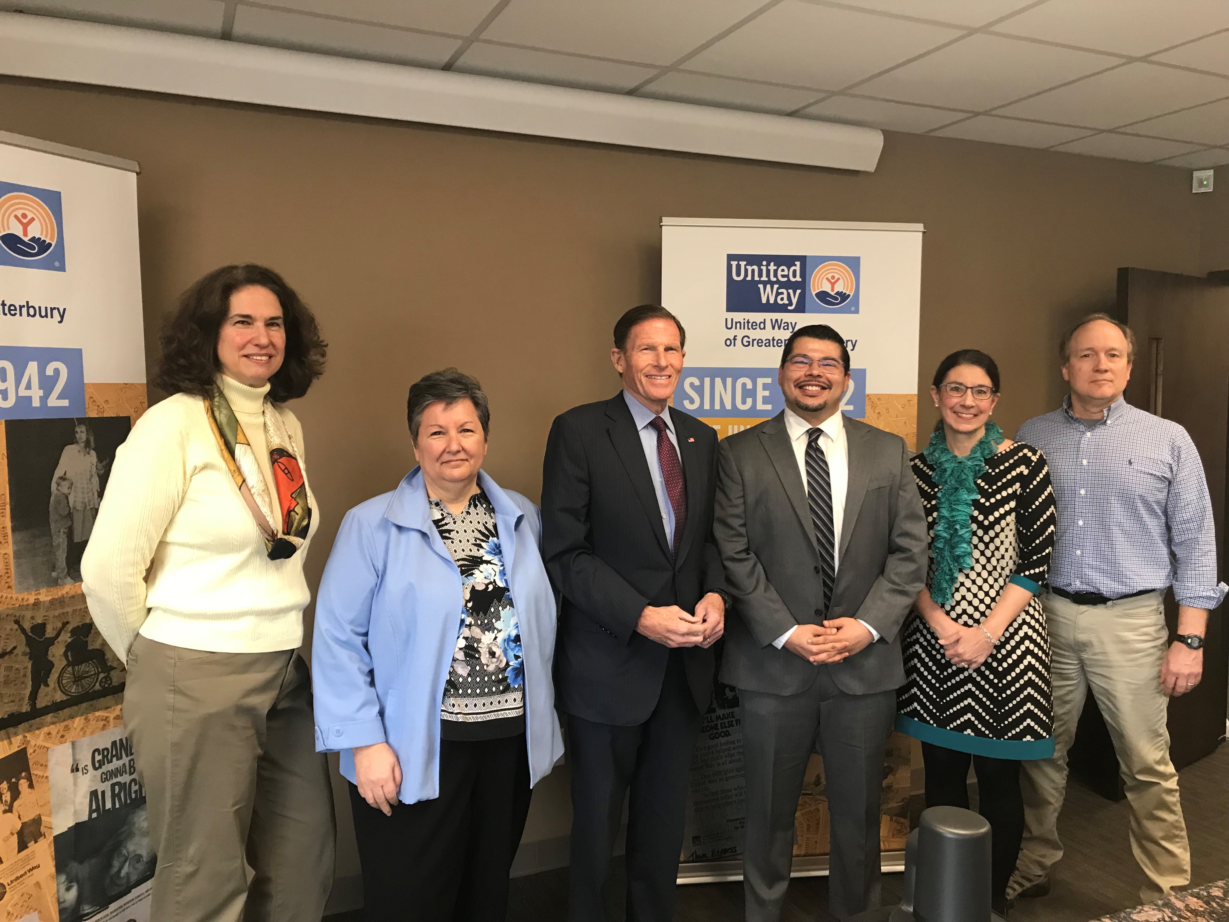 U.S. Senator Richard Blumenthal (D-CT) announced $105,000 in funding for the United Way of Greater Waterbury. The funding, which was secured through the 2022 Omnibus Appropriations bill, will fund mindfulness workshops for eight Positive Youth Development after-school programs. These after-school programs primarily serve low-income children in the Waterbury area.